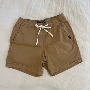 boys tan Hollister shorts